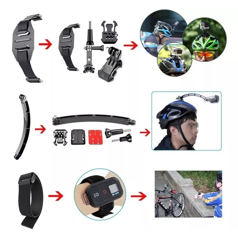 GoPro Juego De Accesorios Para Cámara Gopro10/gopro8 Extreme Sport