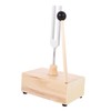 Kisangel 1 Set Tuning Fork with Wooden Resonator Box Mallet