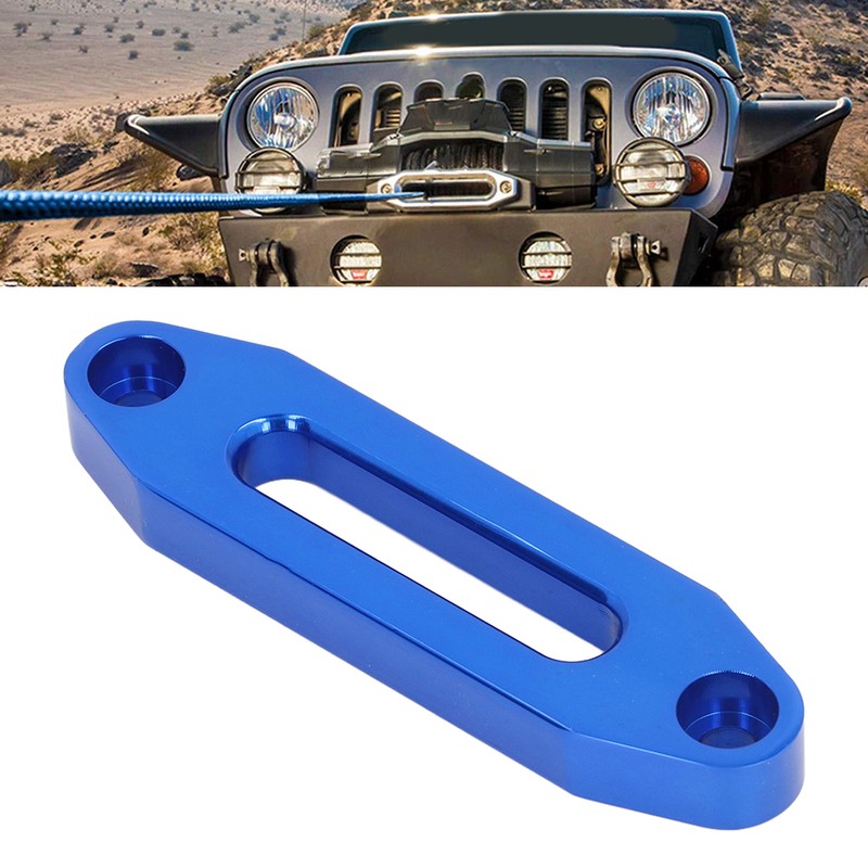 Aluminum Hawse Fairlead Wear Resistant Avoid Entanglement Towing Synthetic Winch