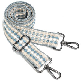 LoZoDo Purse Strap Gunmetal Hardware Crossbody Straps for Purses Wide Shoulder Strap Adjustable Replacementor Shoulder Bags, Canvas Tote Handbags…