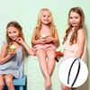 Pack of 4 Thin Plastic Headbands, Simple Plastic Headbands, Thin