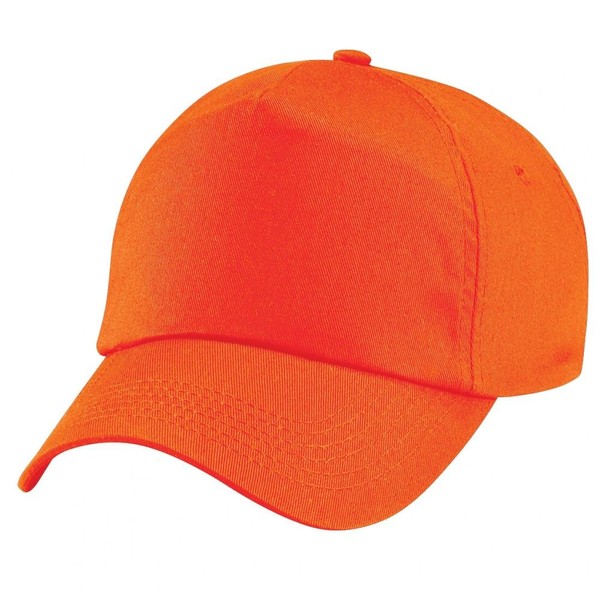 Beechfield Original 5 Panel Baseball Work Cap 100% Cotton Twill