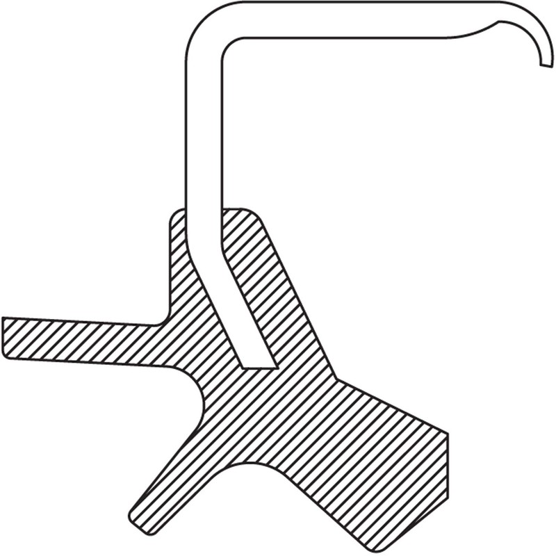 National 4160 Wheel Seal