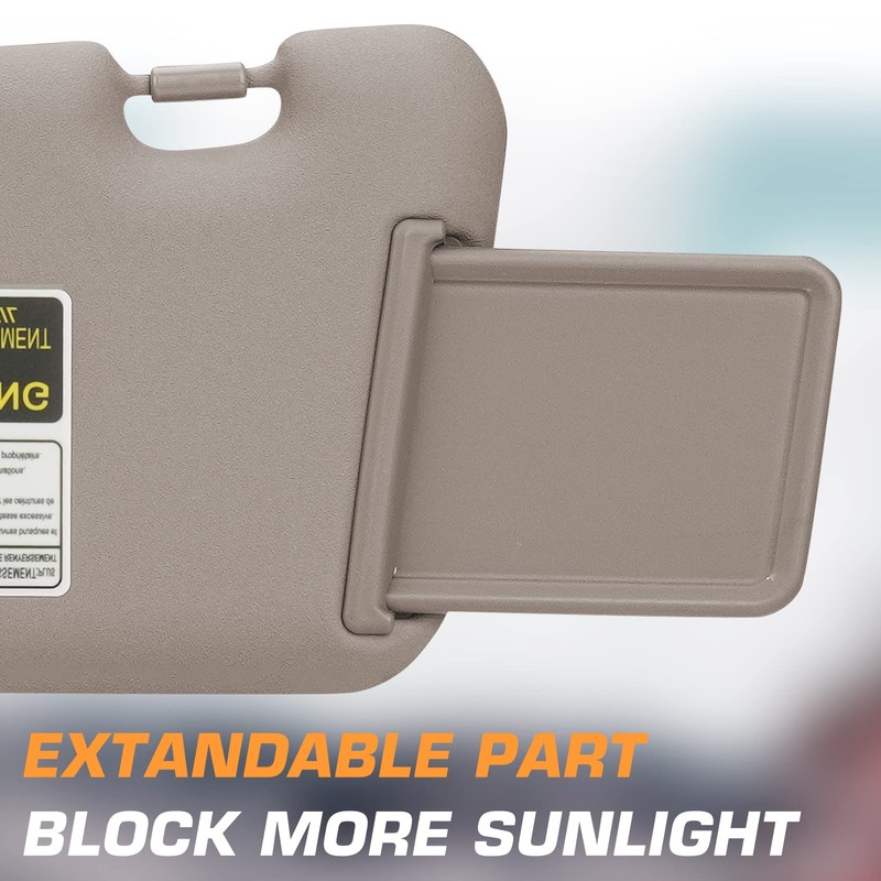 TadaMark Left Driver Side Sun Visor Fit for Toyota Highlander