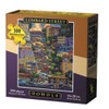 Dowdle Folk Art Puzzles - Lombard Street Puzzle, 500 Pieces
