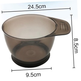 Mikinona 2sets Hair Dyeing Tool Hair Accessory Kit Diy Brush Ear Cover for Professionals