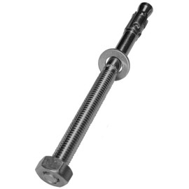 Lumonic Heavy Duty Anchor M10 x 140 Stainless Steel A4 I For Use As Metal Dowels, Bolt Anchors, Flash Dowels I For Various Types Through Mounting