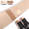 Contouring Stick, Highlighter and Bronzer Contour Pen, Creamy Texture, Long-Lasting