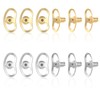 Mabor 12 Pcs Earring Lifters for Droopy Ears, Earring Backs