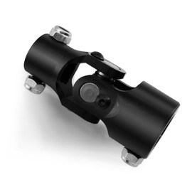 RABROPAR 1" 48 Spline X 3/4" DD Black Single Steering Shaft Universal U Joint Coupling 3-3/4" Overall Length