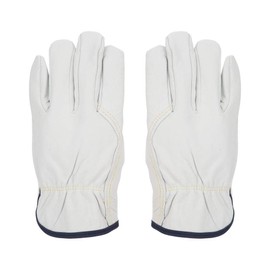 Welding Gloves, Super Soft Fire Resistant Grain Sheepskin Gloves TIG Work Gloves