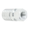 PD242 Series Test Port Steel 1/4in 18NPTF Thread Impact Resistance