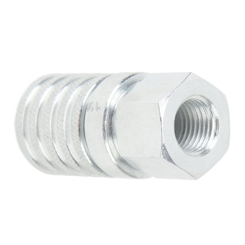 PD242 Series Test Port Steel 1/4in 18NPTF Thread Impact Resistance