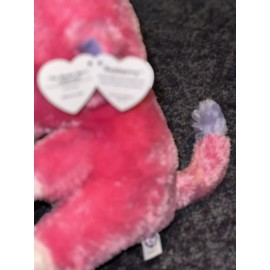Ty *Retired* TY Beanie Boo ‘RAZBERRY’ (2011) Pink Monkey 9inch NEW w/ Tag