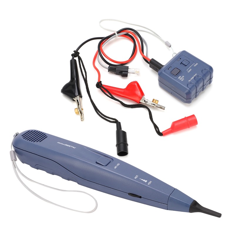 Network Cable Tester Handheld Telephone Line Finder Audio Generator Cable