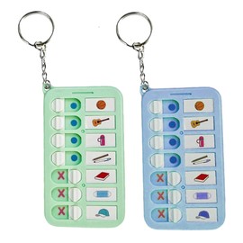 DELUXEFOX Forgotten Items Checker, Set of 2, Things to Do List, For Children, Habits Confirmation, Cleanup, Belongings Forgotten Goods, Door Lock, Many Free Items, Prevents Forgotten Items, For Kids,