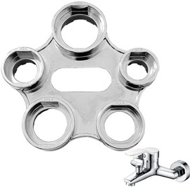 Bogoro Wasserhahn Belüfter Schlüssel,Schraubenschlüssel Demontage,Wasserhahn Sieb Belüfter Schlüssel Werkzeug,Ersatzbelüfter Wasserhahn,Ersatzbelüfter wasserhahn für Alle Ihre Wasserhahn-Bedürfnisse