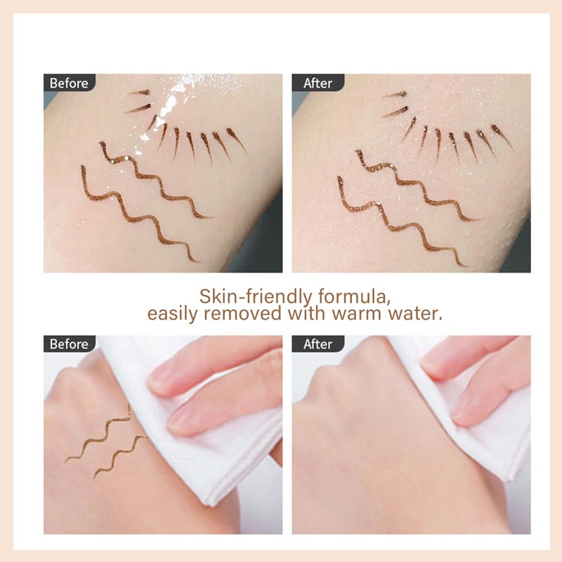 Waterproof Liquid Eyeliner Pen – Ultra-Fine Precision Tip, Long-Lasting Quick-Dry