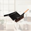 cleangang Hand Brush and Dustpan Beech Wood Black 30cm x