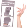 Beavorty 1pair Moisturizing Therapy Gloves for Dry Skin Breathable Overnight