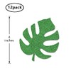 Monstera Leaf Centerpiece Sticks, 12-Pack Table Topper Double-Sided Tropical Baby