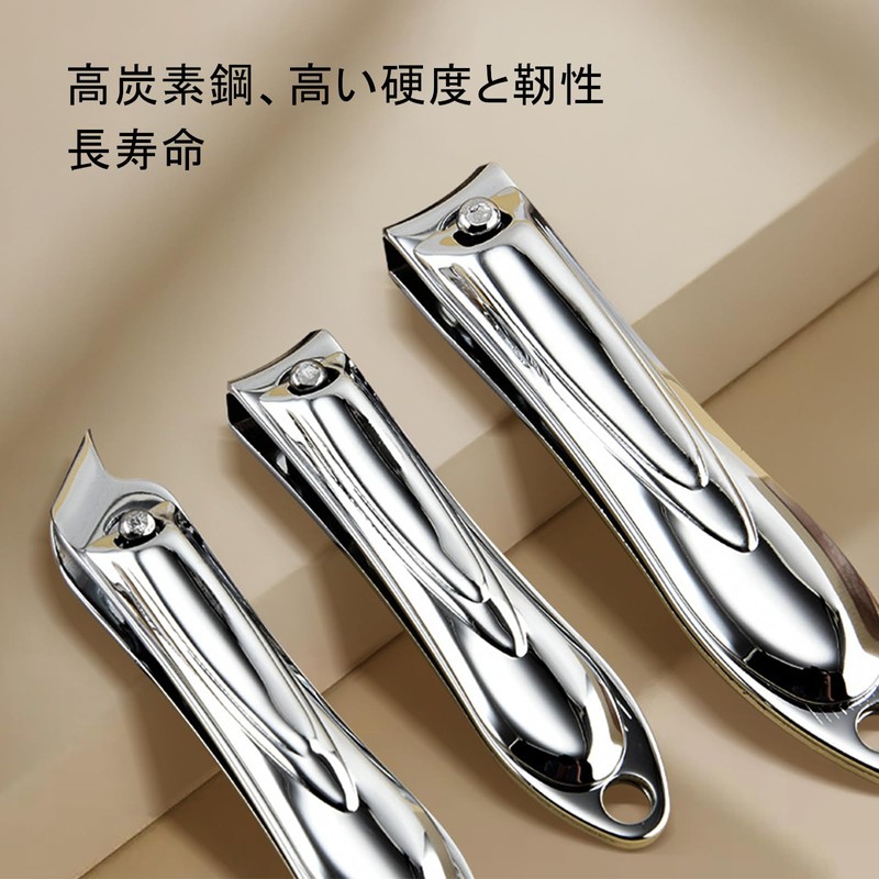Nail Clipper, Sharp, File Included, For Both Hands and Feets,