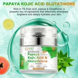Crema Papaya Ácido Kójico Y Glutation Aclarante Paño Manchas
