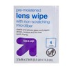 Up & Up Microfiber Individually Wrapped & pre-moistened Lens Wipes,