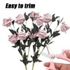 Wuyituart Flower Shears Pink Floral Scissors Strong Flower Stem Cutter