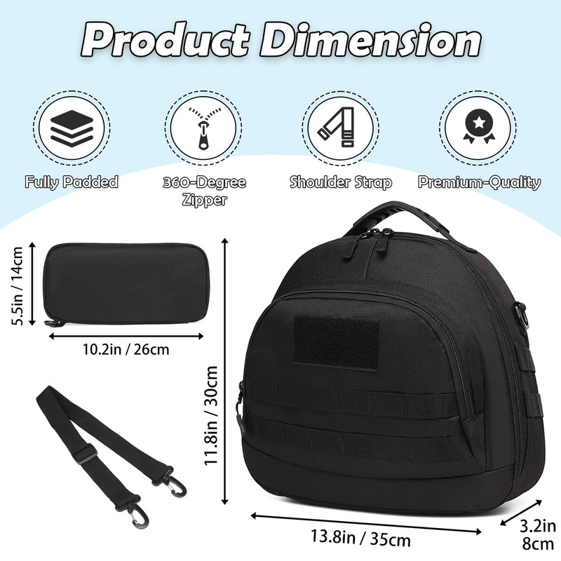 SLINRKE Scuba Regulator Bag - Tactical Style Diving Regulator Protective