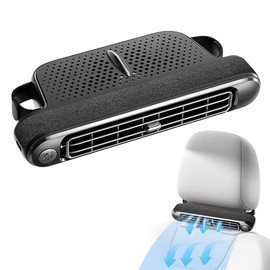 Autositz-Kühlventilator, Auto Ventilator, Autositz-Ventilator, USB Autositz Lüfter mit 3 Windgeschwindigkeiten, Autositz Kühlventilator, Kfz-Sitzkühlventilator für Limousinen, SUVs, Wohnmobile