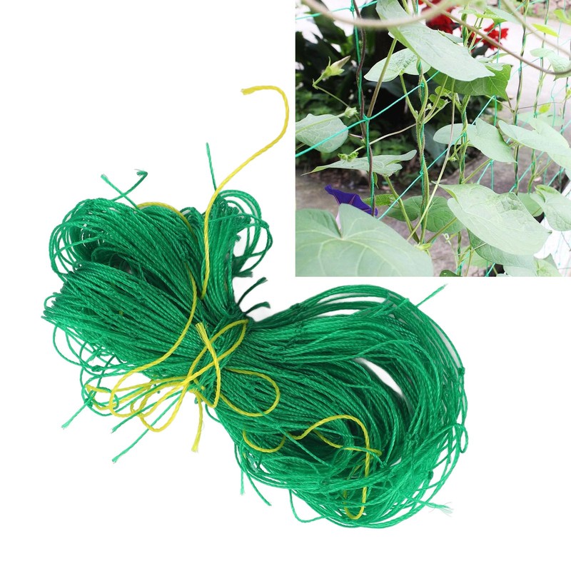 Green Trellis Netting 6.6x9.8ft Wind Resistance Lodging Resistant Multifunctional Plant