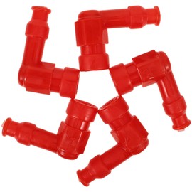 iplusmile 10pcs Spark Boot Caps High-temperature Protector for Motorcycles Scooters Atvs Stylish Color Options Easy Installation Sturdy Design