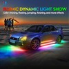 MICTUNING N8 RGB+IC Underglow LED Lighting Kit for Truck with