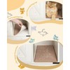 Hzuaneri Cat Litter Box Enclosure, Hidden Litter Box Cabinet Furniture