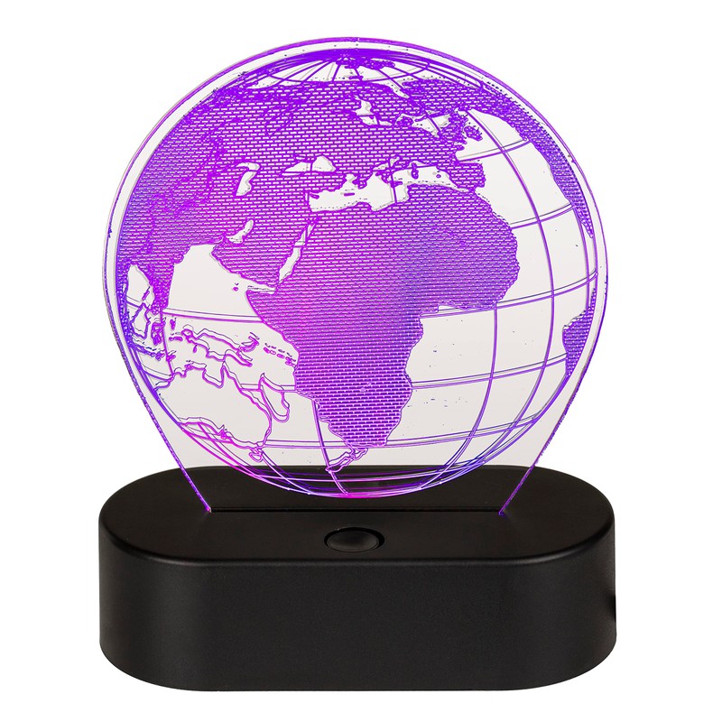 MIK funshopping 3D Light Night Light 3D Effect Lamp with