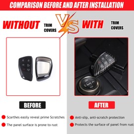 YinanIutos Car Key Fob Covers Compatible with Hummer EV Pickup/SUV 2022-2026 Anti-Scratch Protector Cover Car Key Fob Shell Decoration Covers Accessories (Carbon Fiber Pattern)