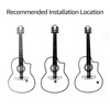 Sound Hunter Guitar Transducer Pickup Piezo Pickup for Acoustic Guitar