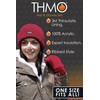 THMO Ladies Thinsulate Hat and Gloves Set Soft Chenille Ribbed