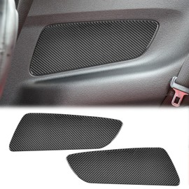 SUNJIKA Door Panel Sticker Trim for Ford Mustang 2015-2023 (2pcs Black)
