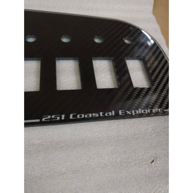 GRADY WHITE *NEW OEM* 251 COASTAL EXPLORER BLANK INSTRUMENT/SWITCH PANEL