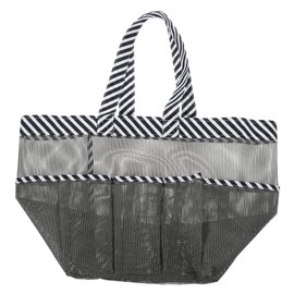 Baluue Mesh Wash Bag Replacement Lid for Trash Cans Toiletry Portable Shower Tote Travel Shower Toy Container Soap Roller Dispenser Large Washbag Travel Toiletries Bag Oxford Cloth