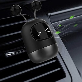 Car Air Fresheners Vent Clip Universal Mini Robot Style Fragrance Diffuser With 3 Fragrance Auto Interior Accessories - Color Name: Type B