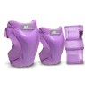 Set De Protecciones Patinaje Pro Lila, Rollerface