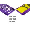 TAPORT® PURE PURPLE CAR REGISTRATION HOLDER FOR ANY CAR ,