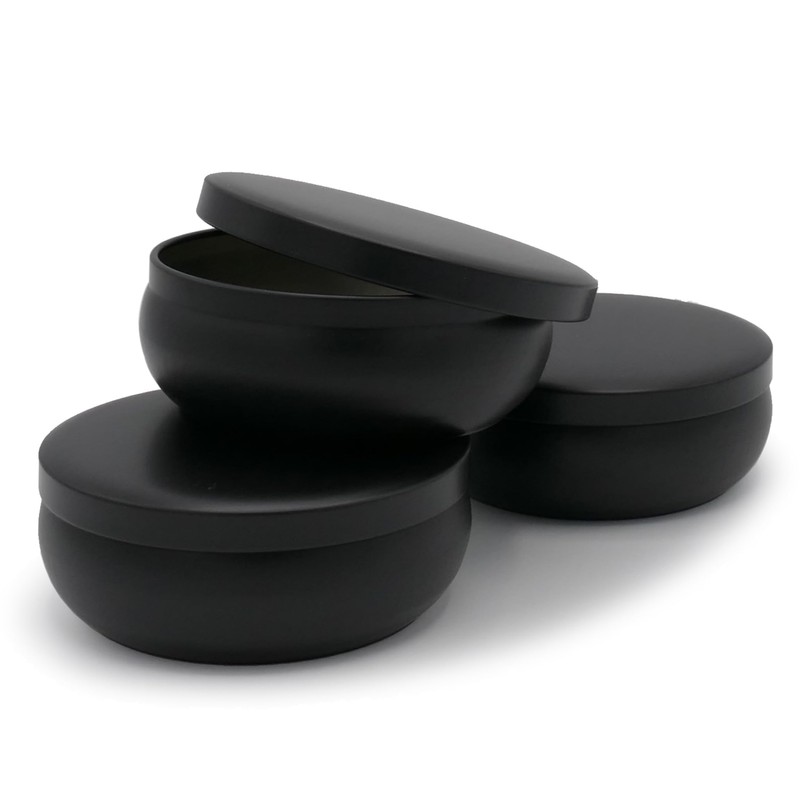 Dosenritter 3 x round jewellery boxes / cosmetic storage made