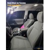 LIGHSTA 11PCS Super Bright White LED Interior Light Kit Package