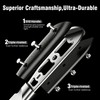 PAUDIN Carving Knife Set - 8" German Steel Turkey Carving