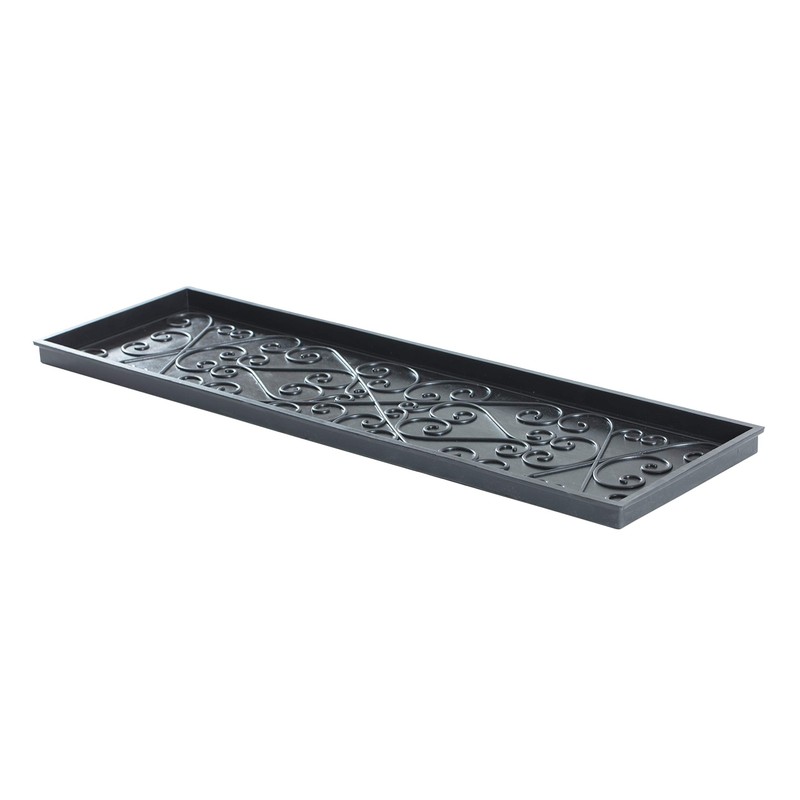 Anji Mountain Rubber Boot Tray with Coir, Fits 4 Pair