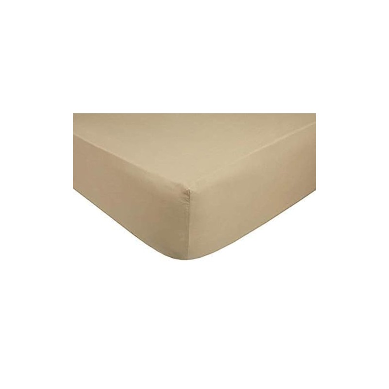 In Dreams Sand Super Single 107cm x 200cm Fitted Sheet